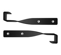 AMISENK Lot de 2 supports de rangement muraux robustes en acier inoxydable pour tronçonneuse