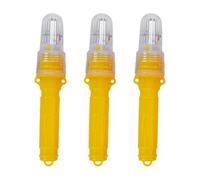 AMISENK Lot de 3 feux d'avertissement lumineux clignotants pour yacht