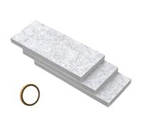 AMISENK Lot de 3 joints d'isolation en mousse pour fenêtre de climatisation, installation facile, panneaux en feutre adaptés pour les aérations sécurisées, isolation en mousse pour climatisation