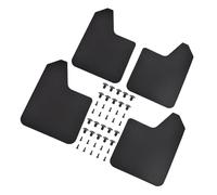 AMISENK Lot de 4 bavettes garde-boue pour voiture - Taille personnalisable pour différents modèles de véhicule - Améliore la longévité et les garde-boue personnalisables