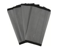 AMISENK Lot de 4 protections ventilées pour jambes de cheval - En maille respirante - Répulsif anti-moustiques