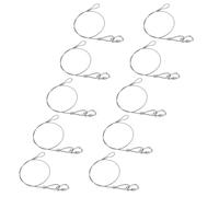 AMISENK Lot de 5/10 câbles haute résistance pour éclairage de scène et utilisation industrielle 3 x 700 mm en acier inoxydable résistant aux intempéries