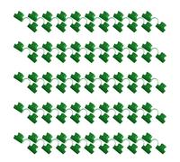 AMISENK Lot de 50 pinces de rechange pour serre, tuteur de plantes, pour revêtement de membrane, filet d'ombrage, tunnel, cerceau pour film