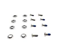 AMISENK Lot de 8 vis de fixation pour snowboard avec prise en main antidérapante, installation facile, convient à plusieurs marques de planches de ski, vis résistantes au froid pour fixations de ski