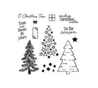 AMISENK Matrice en Métal Facile À Utiliser pour Les Décorations De Noël Associée À des Tampons en Silicone Transparent des Projets Créatifs Jouet Sûr