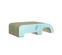 AMISENK Mignon éléphant baleine glissant les surfaces en carton pour gratter pour jouer rendre les griffes de meulage plus intéressantes Gi Scratcher Pad