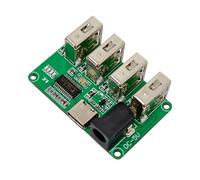 AMISENK Module d'extension USB 2.0 1 à 4 voies USB 2.0 de remplacement pour claviers de PC, ordinateur portable, accessoires de type C Dock