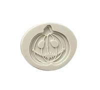AMISENK Moule de cuisson en élastomère à usage multiple pour mettre en évidence le visage de citrouille d'Halloween, chauve-souris, craniums pour fondant, moules de cuisson en élastomère
