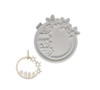 AMISENK Moules en silicone 3D Star House pour la fabrication de fondants au chocolat, résine époxy, silicone de qualité alimentaire