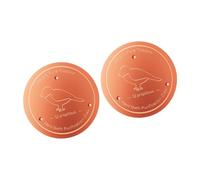 AMISENK Nettoyant imperméable en bronze pour bol d'eau avec base triple assistance pour l'entretien de l'eau sans effort Nettoyant de jardin en bronze