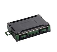 AMISENK Organisateur de leurres de pêche double face Boîte de rangement pour leurres éponge Organisateur de crochet Organisateurs d'équipement Séparateur réglable