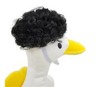 AMISENK Perruques d'animaux domestiques avec motif afros pour diverses occasions et tenues fantaisie, coiffe en fibre