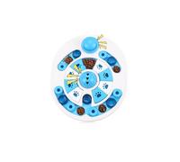 AMISENK Plastomer Gamelle pour animaux domestiques à alimentation lente pour le dressage et le contrôle des portions pour chats et chiens