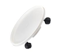 AMISENK Plate-forme mobile pour bouteille de grande capacité avec design épais et roulette flexible pour un mouvement sans effort Bac à eau épais