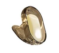 AMISENK Porte-savon de grande capacité pour salle de bain et buanderie - Drainage efficace - Garde au sec - Boîte de rangement pour animaux de compagnie