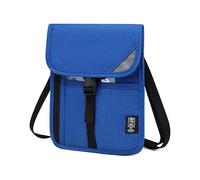 AMISENK Portefeuille tour de cou avec blocage RFIDS pour passeports cachés pochettes tour de cou faciles à dissimuler pochettes cadeau passeport, bleu, One Size
