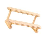 AMISENK Présentoir empilable artistique pour collections, parfums, bouteilles, objets décoratifs, bords lisses, plateforme en bois