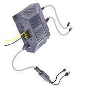 AMISENK Protect 150W Injection avec adaptateurs 12V Splitter pour Link Miniture Dishy DC9-36V vers 48V/3A Kit de conversion PoE passif pour Link