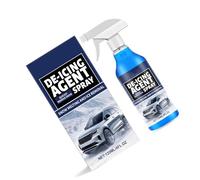 AMISENK Pulvérisateur de solution de dégivrage multifonction de 120 ml pour éviter l'accumulation de glace sur les panneaux de verre du véhicule et de la maison