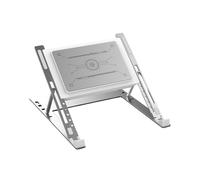 AMISENK Réfrigérateur ergonomique en aluminium semi-conducteur pour ordinateur portable Structure de réfrigération à plusieurs étages Air mince Plan modifiable Vitesse ventilateur de réfrigération
