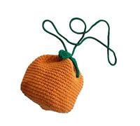 AMISENK Sac à bandoulière unique en crochet avec cordon de serrage pour adultes à la mode et amateurs d'artisanat Sac en fil de coton, a, One Size