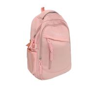 AMISENK Sac à dos de campus coréen pour étudiant en nylon décontracté avec sangle réglable et confortable pour un usage quotidien à l'école, a
