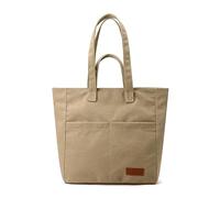 AMISENK Sac à main en toile polyvalent 2023 - Style japonais - Sac à bandoulière pour femme et fille - Grande capacité, kaki, One Size