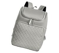 AMISENK Sac isotherme étanche et résistant à l'eau pour la nourriture, sac à dos à langer multifonction pour maman avec plusieurs poches, porte-aliments, gris, One Size