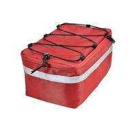 AMISENK Sacs de coffre de vélo réfléchissants porte-bagages imperméables en tissu Oxford pour porte-vélos Sac arrière étanche