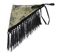 AMISENK Serre-taille extensible à imprimé tribal confortable en tissu avec fermeture réglable pour un style tendance et culturel pour femme, Modèle A, taille unique