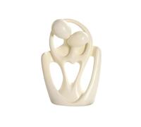 AMISENK Statue humaine abstraite moderne ornement de bureau Sculpture artistique en résine pour étagères salon espaces de travail Style étagères Décoration