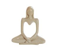 AMISENK Statue humaine abstraite moderne ornement de bureau Sculpture artistique en résine pour étagères salon espaces de travail Style étagères Décoration