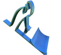 AMISENK Support créatif pour rouleau de papier de salle de bain - Structure imprimée - Support pour serviettes en papier - Installation facile