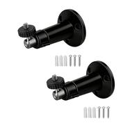 AMISENK Support de montage réglable à 360° pour caméra intérieure et extérieure, sécurité domestique et professionnelle, résistant aux intempéries, kit de montage multi-directionnel pour caméra