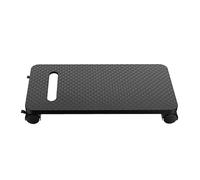 AMISENK Support d'ordinateur avec roue, support mobile, support de bureau en fibre de carbone, support PC