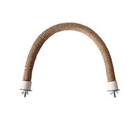 AMISENK Support multifonctionnel pour perroquets - Grattoirs - Jouet pour canne à pêche - Jouet debout pour perroquet