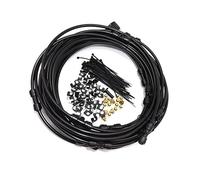 AMISENK Système de refroidissement brumisateur d'extérieur robuste pour arrosage, jardin, maison, arroseur, système de brouillard pour plantes de jardin flexible