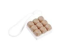 AMISENK Testeur de 9 interrupteurs mécaniques avec clics tactiles pour soulager l'anxiété et l'entraînement à la concentration avec porte-clés