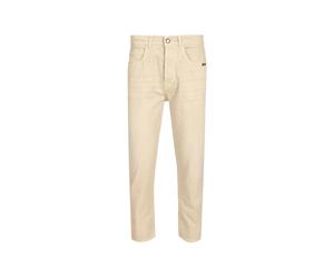 Amish - Jeremiah Cream Long Jeans - Homme - Jeans - Beige - Taille: W35