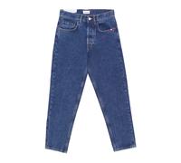 Amish - Stone Washed Slim Fit Jeans - Homme - Jeans - Bleu - Taille: W30