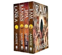 Amish Tripathi Ram Chandra Series Collection 4 Books Set (Ram, Sita, Raavan & War of Lanka)