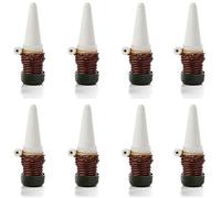 amison Lot de 8 d'irrigation, Distributeur d'eau automatique pour Céramique Chambre Plante d'irrigation Pointes, bonsaï, plantes, fleurs