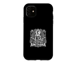 Amitabha Lotus de méditation Bouddha avec lumière Infinie Coque pour iPhone 11