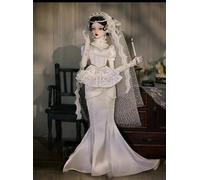 AMITD 1/4 Bjd Doll Fashion Anime Ball Jointed Dolls Figurine d'action en résine fait à la main, coffret cadeau collectif (F)