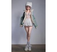 AMITD 1/4 Bjd Doll Fashion Anime Ball Jointed Dolls Résine Action Figure Handmade Collectible Gift Set (H)