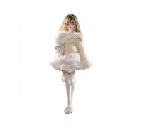AMITD 1/4 Bjd Doll Fashion Anime Ball Jointed Dolls Résine Action Figure Handmade Makeup, Home Decor, Collectible Gift Set (H)