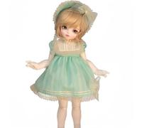 AMITD 1/4 BJD Poupée Kawaii Poupée Move Joints Maquillage Fait à la Main 45,7 cm Collectible Cartoon Dress up Dolls The (H)
