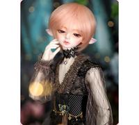 AMITD 1/4 BJD Poupée Kawaii Poupée Move Joints Maquillage Fait Main 45,7 cm Collectible Cartoon Dress up Dolls The (C)