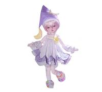 AMITD 1/6 Bjd Doll Anime Ball Jointed Doll SD Dolls Figurine d'action en résine faite à la main, décoration d'intérieur, cadeau collectif (C)