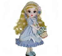 AMITD 1/6 BJD Poupée Kawaii Poupée 28 Move Joints Maquillage Fait Main Mignon 30,5 cm Collectible Cartoon Dress up Dolls The (C)